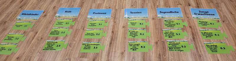 Bild mit ausgezogenen Blättern